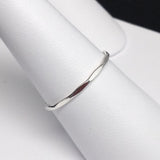 Set of 5 Two-Tone Sterling Silver/Gold-Filled Rings